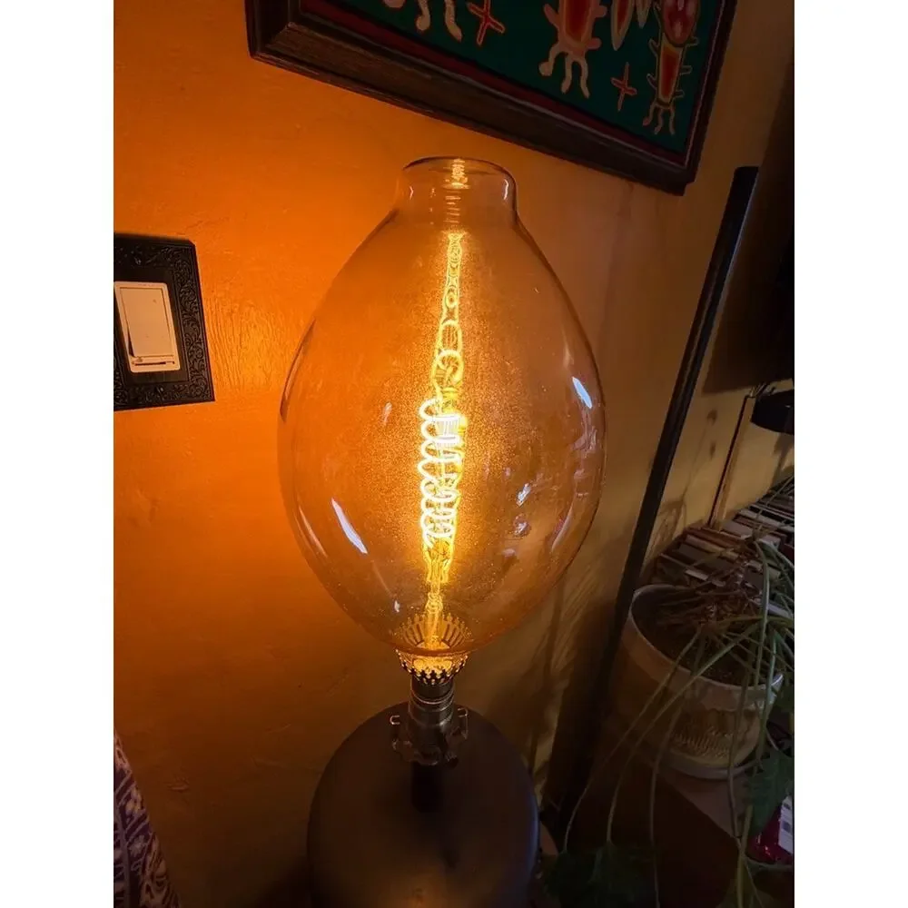 💡 IKEA Oversized MOLNART Decorative LED Edison Bulb – Giant Clear Glass – E26